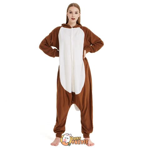 Chipmunk Onesie Pajamas For Adult And Teens Animal Onesies