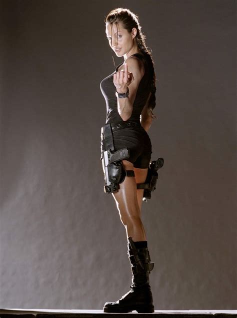 Angelina Jolie As Lara Croft In Tomb Raider Angelinajolie Tombraider