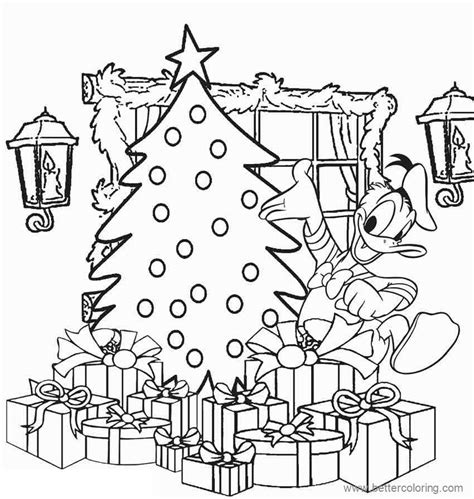 Download Detailed Disney Christmas Coloring Pages - Free Printable Coloring Pages
