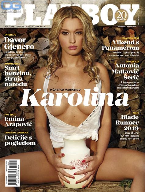 Karolina Witkowska Nackt Oben Ohne Bilder Playboy Fotossexiezpix Web Porn