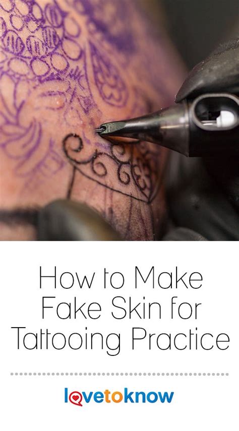 How To Make Fake Skin For Tattooing Practice Lovetoknow Fake Skin