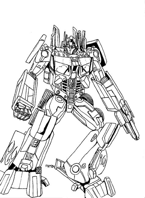 Bumblebee Coloring Transformer Printable Transformers Clipart Sketch