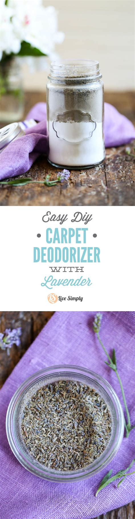 Easy Diy Carpet Deodorizer With Lavender Recipe Natural Cleaning