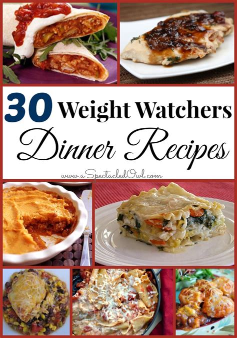 Check out the best weight watchers recipes check recipes that weight watchers members eat on for breakfast, lunch weight watchers is a fantastic program for anyone looking to lose weight. 30 Weight Watchers DINNER Recipes - A Spectacled Owl