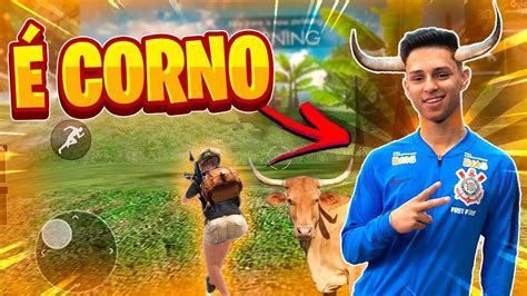 Players freely choose their starting point with their parachute and aim to stay in the safe zone for as long as possible. FREE FIRE É JOGO DE CORNO! - YouTube