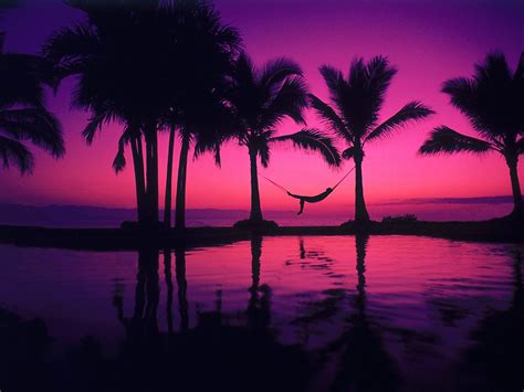 Hawaii Sunset Wallpapers Top Free Hawaii Sunset Backgrounds Wallpaperaccess