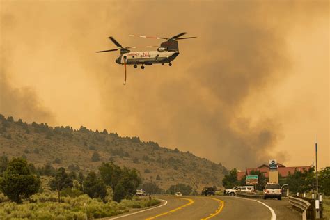 Tamarack Fire Burns Over 65k Acres In Northern Nevada California