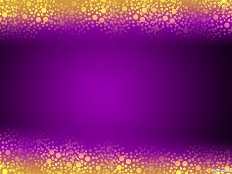 Purple And Gold Luxury Vector Background For Powerpoint Border And