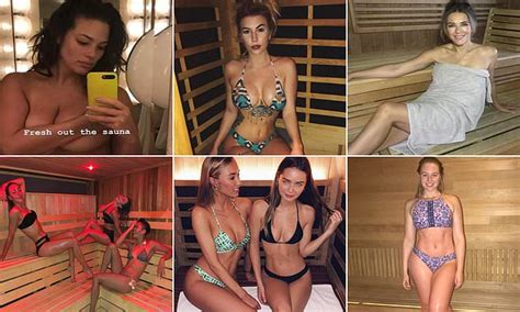 How The SAUNA Selfie Has Beome The Hottest Insta Trend Daily Mail Online