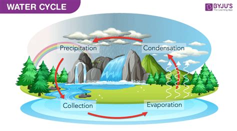 Simple Water Cycle Drawing