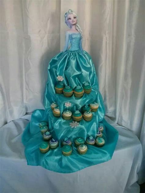 Cupcakes Frozen Disney Frozen Birthday Elsa Birthday Disney Princess Party Princess Birthday