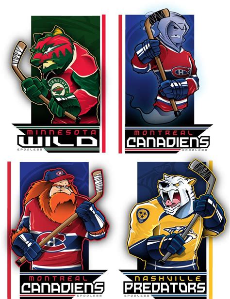 Epoole88 Nhl Logos Hockey Logos Custom Comic Book Wild Hockey