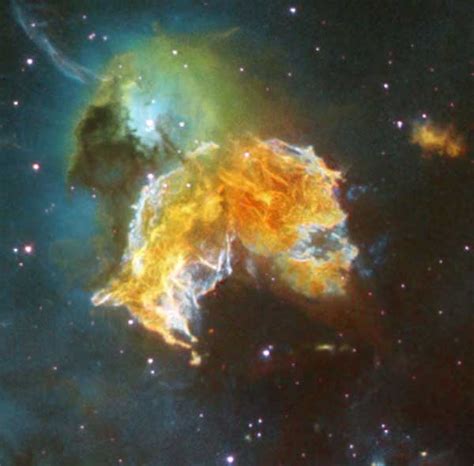 Hubble Captures Dragon Like Supernova Remnant New Scientist