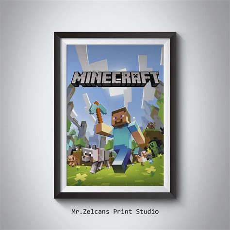 Minecraft Poster Printable Printable Word Searches