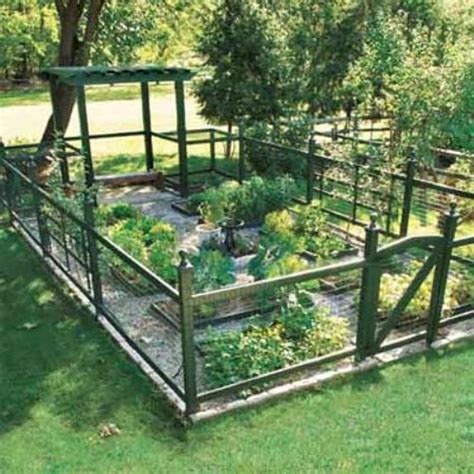 Vegetable Garden Fence Ideas The Interior Design