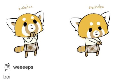 Retsuko Needs Her Own Entry Breath In Boi Know Your Meme