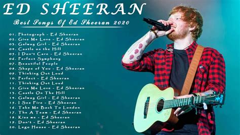 Complete list of ed sheeran music featured in movies, tv shows and video games. The Best Songs Of Ed Sheeran ♫ Ed Sheeran Greatest Hits ...