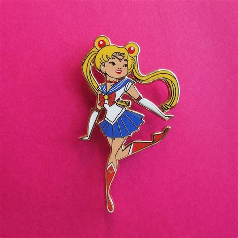 Sailor Moon Enamel Pin Etsy
