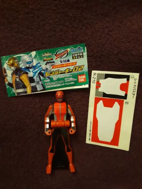 Gokaiger Power Rangers Go Busters Red Ranger Key Toy Figure Super