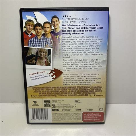 The Inbetweeners 1 And 2 Dvd Region 4 2014 Comedy Vgc Free Post Ebay