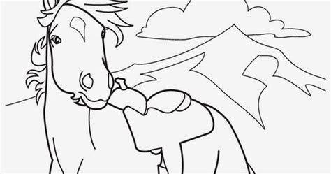 Free Printable Wild Horse Coloring Pages