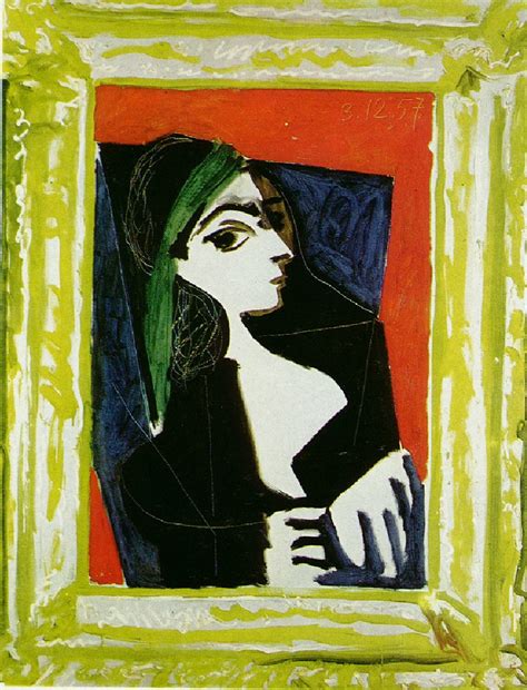 Portrait Of Jacqueline Pablo Picasso Encyclopedia Of