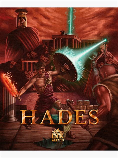 Hades Original Version Sticker For Sale By U Inktrash Redbubble