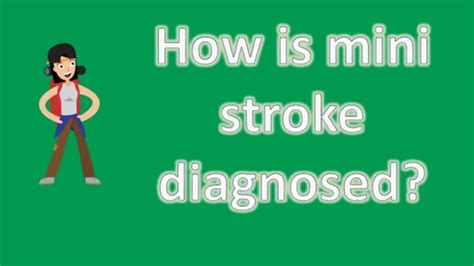 How Is Mini Stroke Diagnosed Top Health Faq Channel Youtube