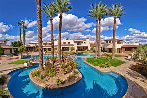 Paradise Valley Arizona Celebrity Luxury Mega Mansions For Sale With
