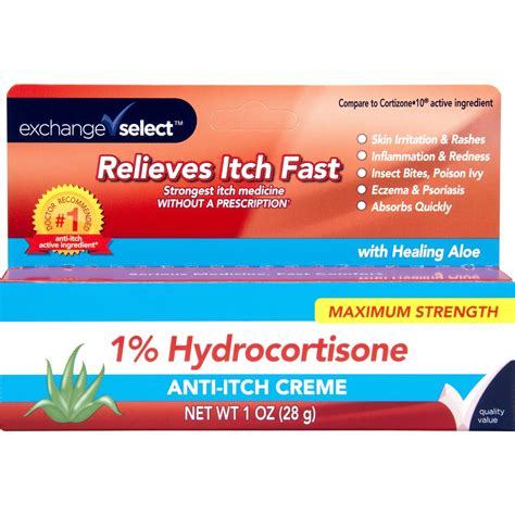 Exchange Select 1 Oz Hydrocortisone Anti Itch Creme Pain Relievers