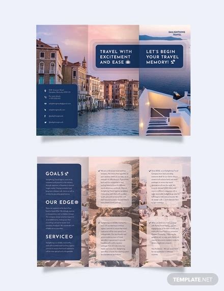 Free 12 Psd Travel Brochure Design Templates Indesign Ms Word