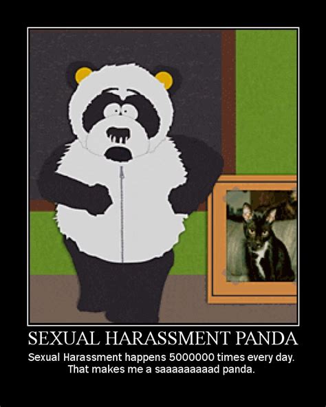 sexual harassment panda by pikazilla1956 on deviantart