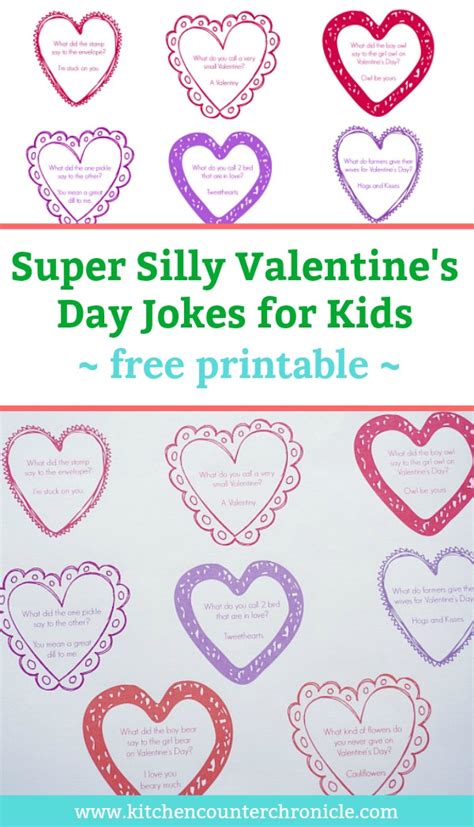 Printable Valentines Day Jokes For Kids