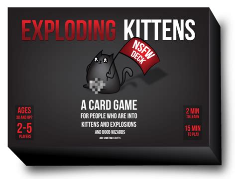 122 cardshow it worksin the deck of cards are some exploding. Exploding Kittens | NSFW Edition | Buy Online | Game Kings NZ