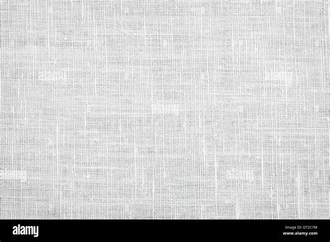 White Linen Woven Fabric Background Or Texture Stock Photo Alamy