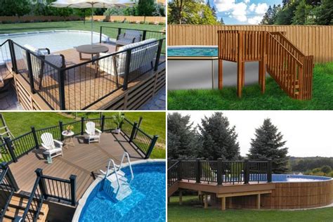 The Top 17 Prefab Above Ground Pool Deck Kits