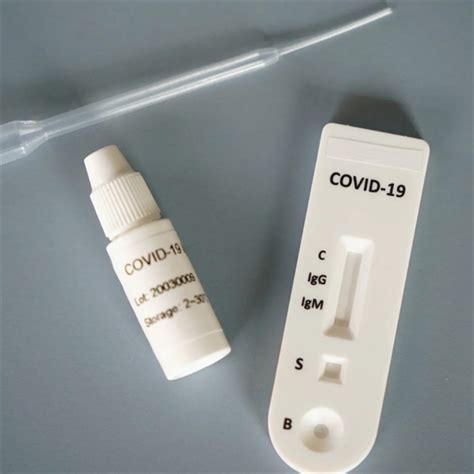 Test kit Covid-19, IgG/IgM hurtigtest, 25stk