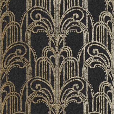 Gold Wallpaper Colour Art Deco Wallpaper Brown Wallpaper Metallic