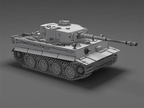 Tiger Tank Free 3d Models