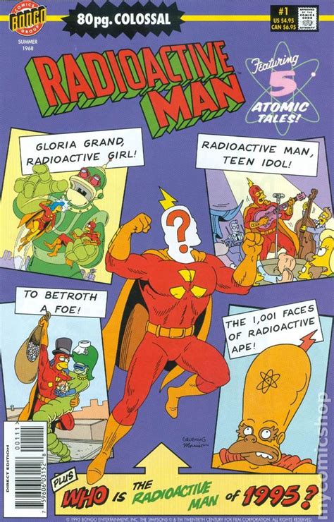 Radioactive Man 80 Page Colossal 1995 Comic Books