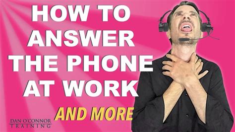 How To Answer The Phone At Work What Is A Professional Phone Greeting