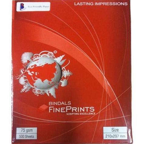Buy At A4 White Plain Sheet Pack Of 500 Paper For Office Work Sheet For