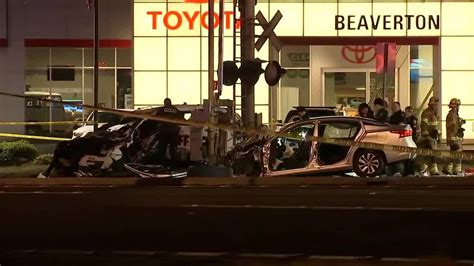 Beaverton Police Id Teen Driver In Tv Highway Crash That Killed Two