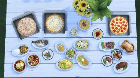 Lana Cc Finds — Sims 4 Food Texture Overhaul By Yakfarm Sims 4