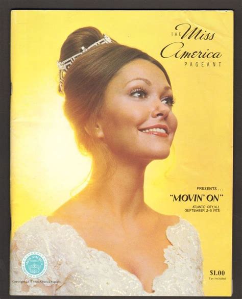 1973 The Miss America Pageant Program Terry Meeuwsen Atlantic City New