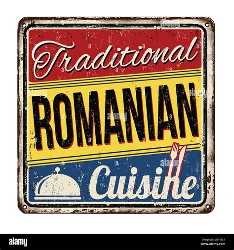 Traditional Romanian Cuisine Stock Vector Images Alamy