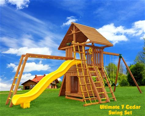 Ultimate Charlotte Playsets Wooden Swing Sets And Playsets In