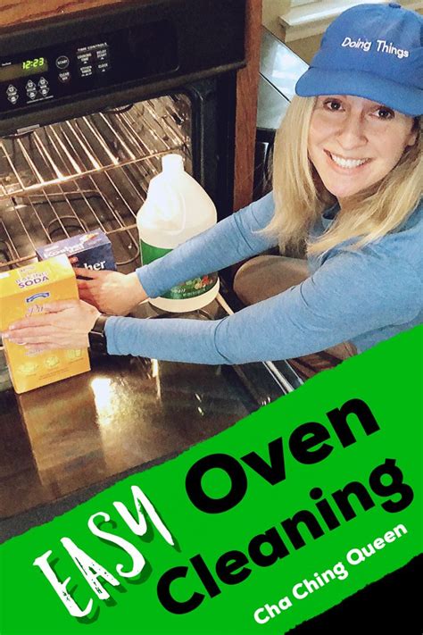 Rinse the cabinets with plain water to remove residue. How to Clean Your Oven with Vinegar and Baking Soda for Green Cleaning | Baking soda cleaning ...