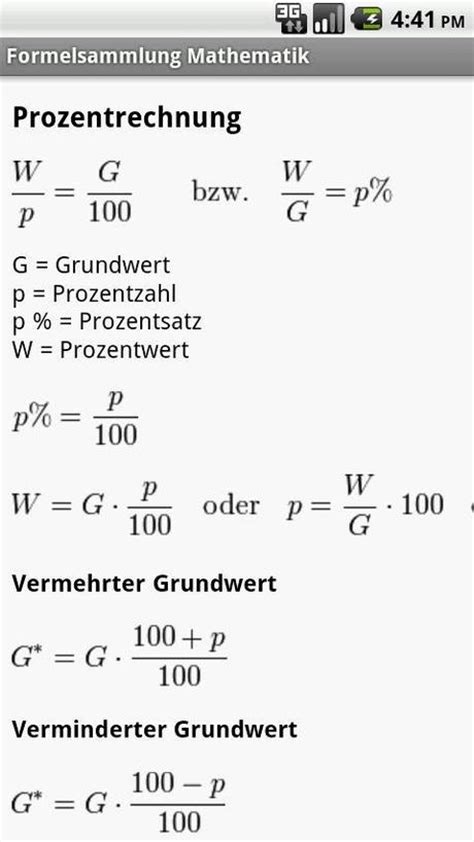 Formelsammlung Mathematik Alle Wichtigen Formeln Von Grundschule Bis
