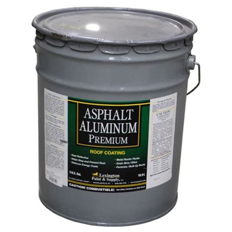 Premium Aluminum Asphalt Roof Coating 5 Gallon Agri Supply